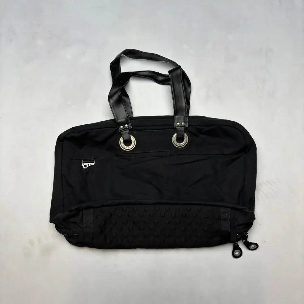 Oakley Carry On Top Handle Weekender Black Canvas Shoulder Bag
